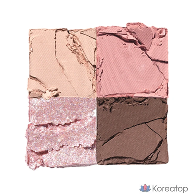 Палетка теней для век ROM&ND Better Than Eyes, W03, сушеная клубника, 1 шт., фото 2