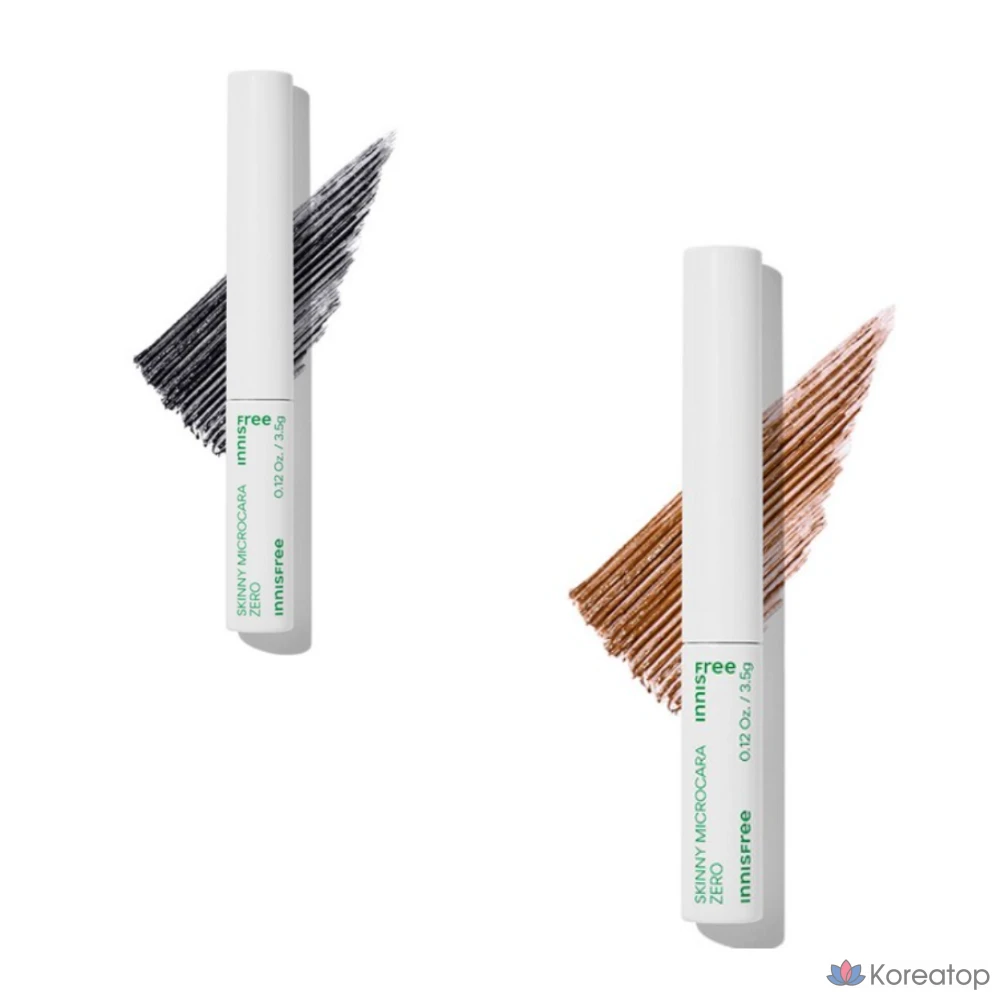 Тушь для ресниц Innisfree Skinny Mascara Zero, 3,5 г, № 2, коричневый, 1 шт.