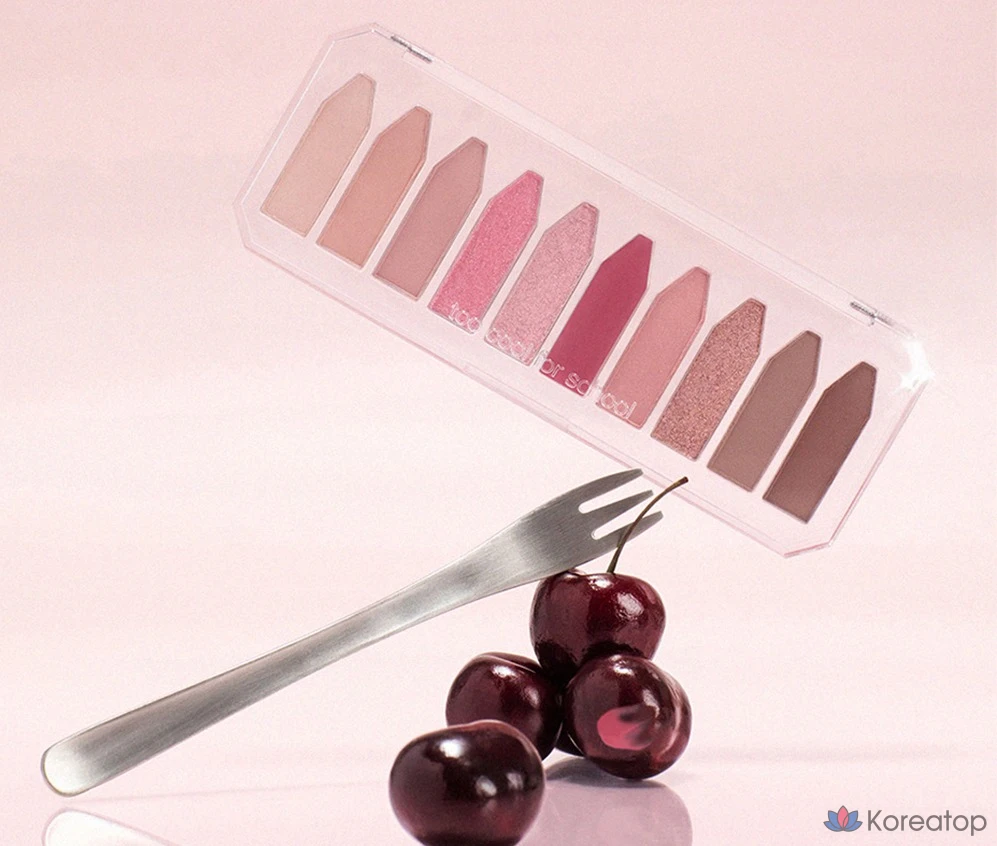 Палетка теней для век Too Cool For School Frottage, оттенок 05 Cherry Vibe, 1 шт.