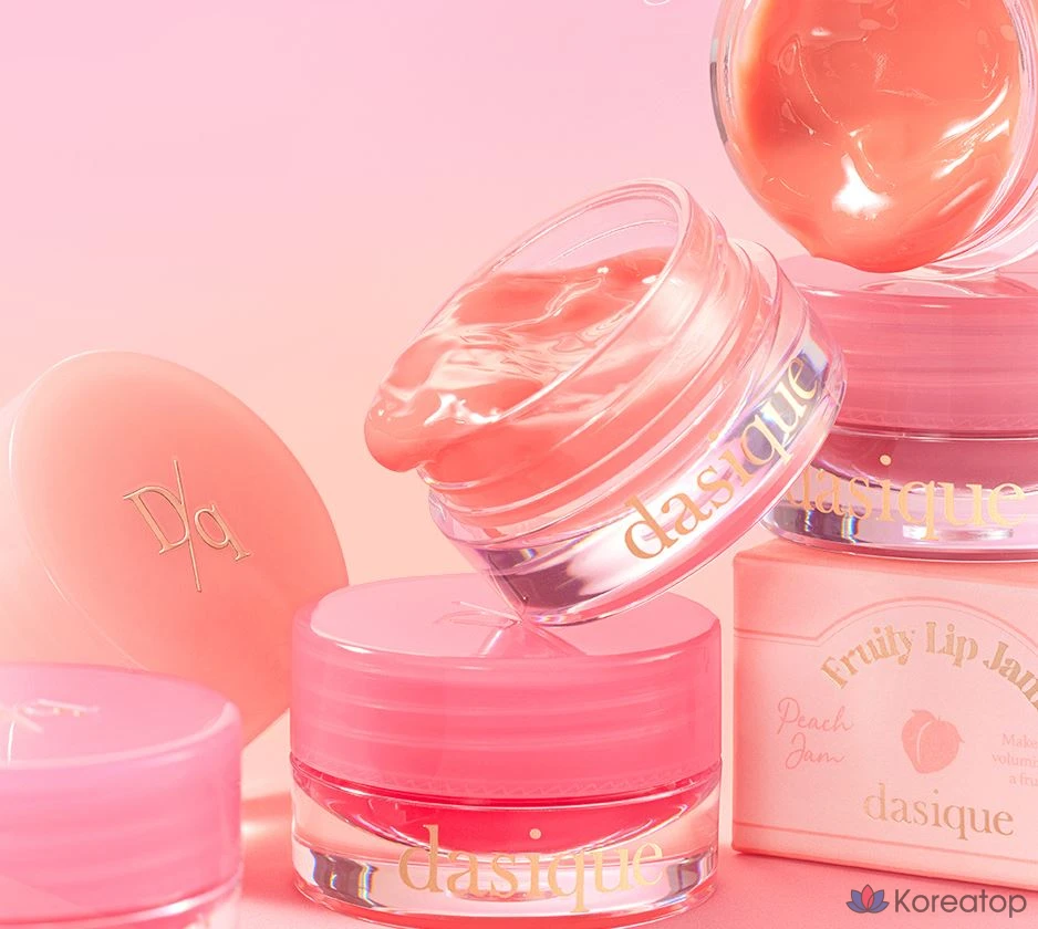 Бальзам для губ Dasique Fruity Lip Jam, 02 Абрикосовый джем, 4 г, 1 шт., фото 3