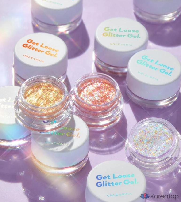 Набор мини-теней для век Unleashia Glitter Gel Mini Eyeshadow, 1 шт., N 1 Aurora Catcher, фото 5