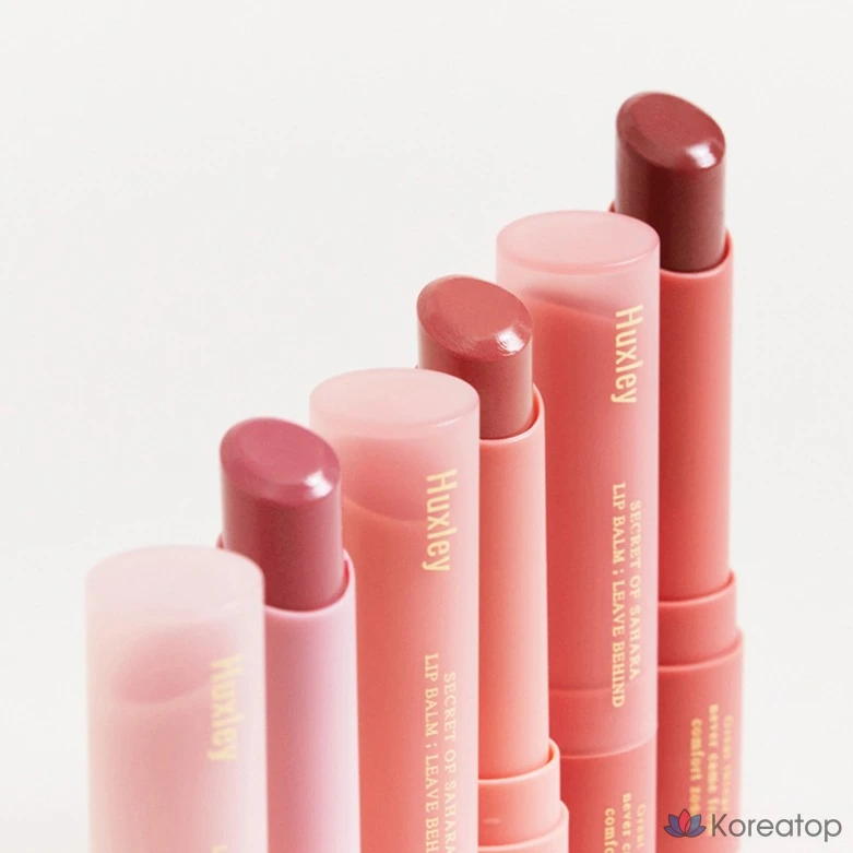 Бальзам для губ Huxley Leave Behind, 02, аромат мандарина, 3 г, 1 шт.