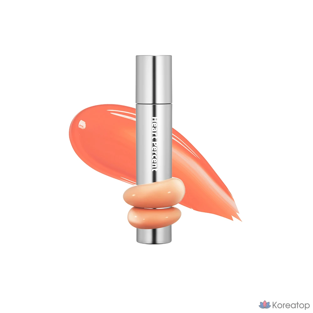 Тинт для губ Heart percent Dot On Mood One Way Glow Tint, 02. Бледно-лиловый (95037), 1 шт.