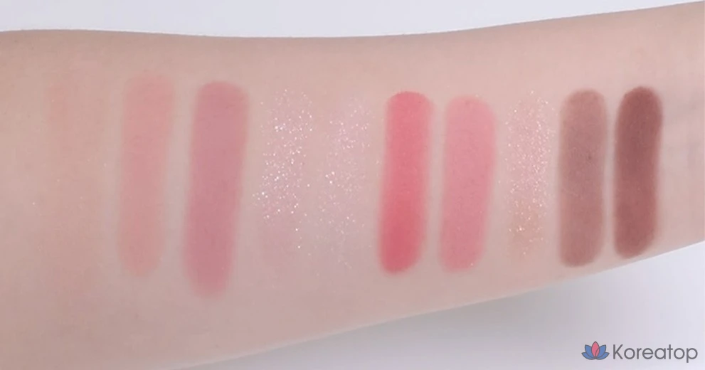 Палетка теней для век Too Cool For School Frottage, оттенок 05 Cherry Vibe, 1 шт.