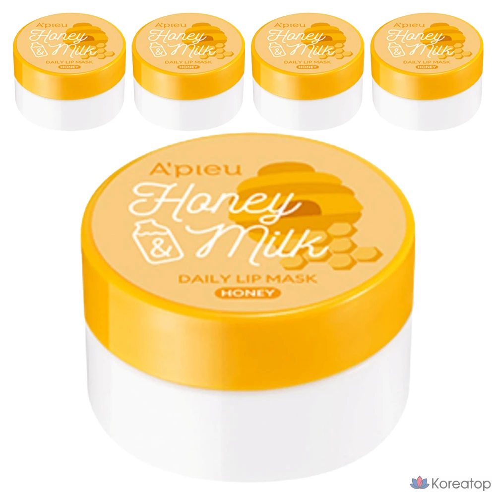 Маска для губ A'Pieu, прозрачная, 6 г, 5 шт.