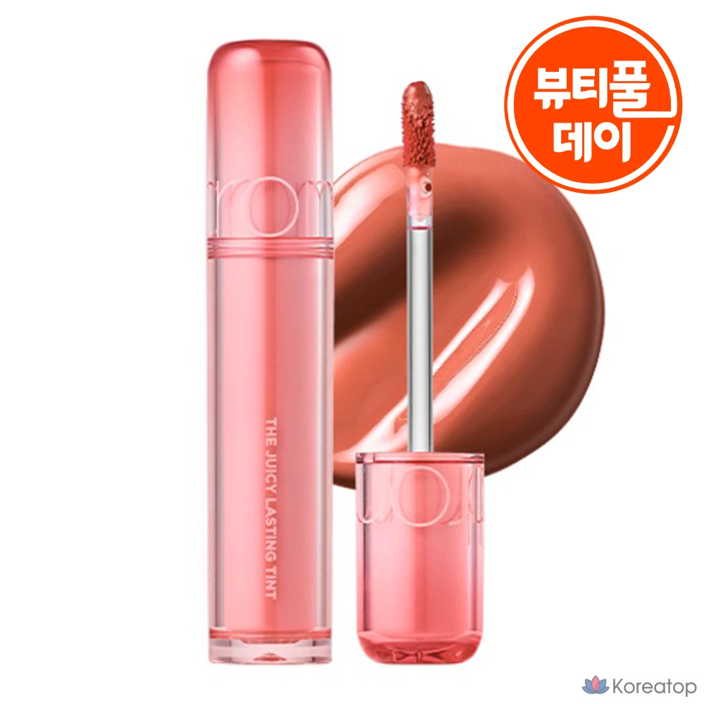 Тинт для губ ROM&ND The Juicy Lasting Tint, оттенок 09 Mulled Peach, 1 шт.