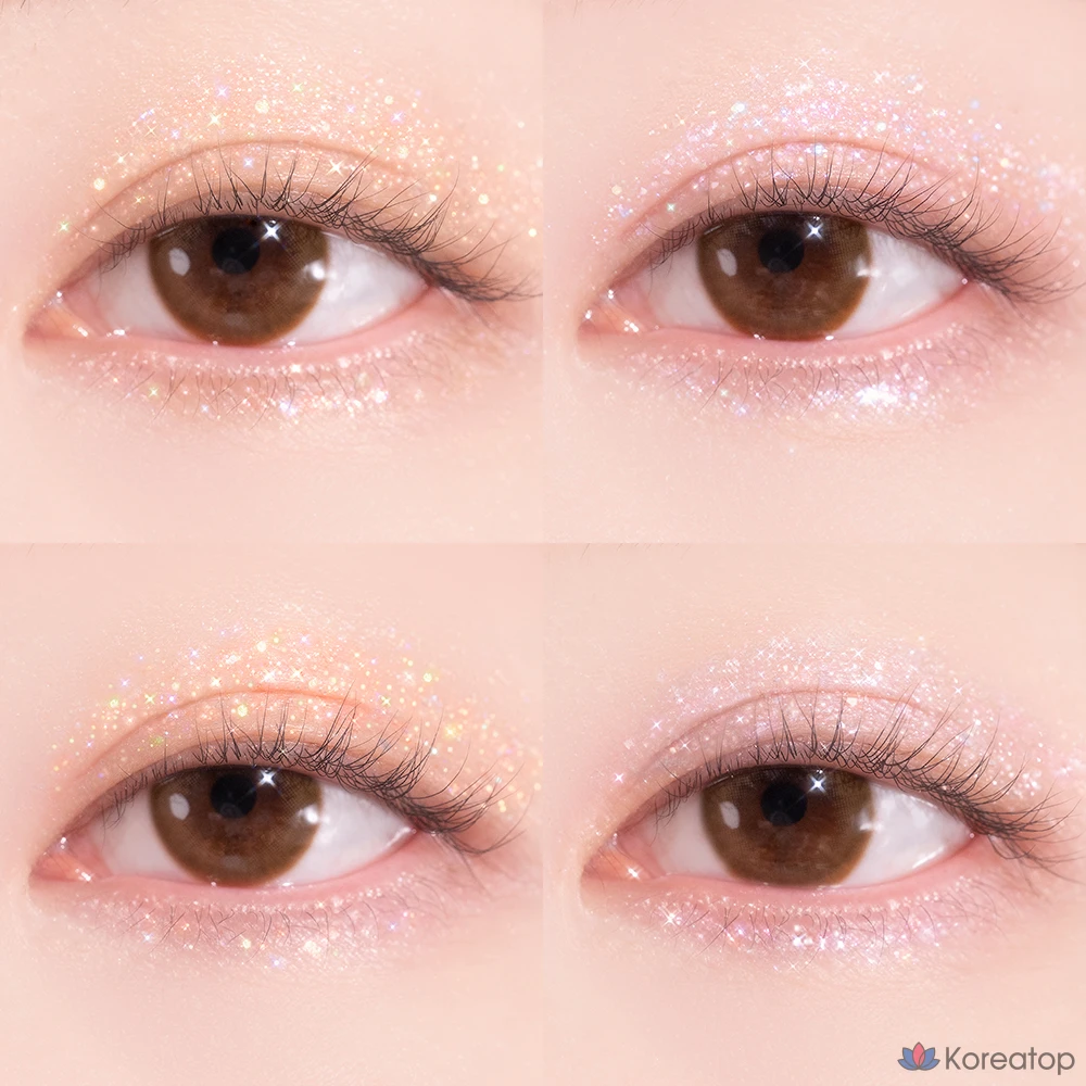 Жидкие блестки Dasique Starlit Jewel 1,8 г, 08 Love Flake, 1 шт., фото 3