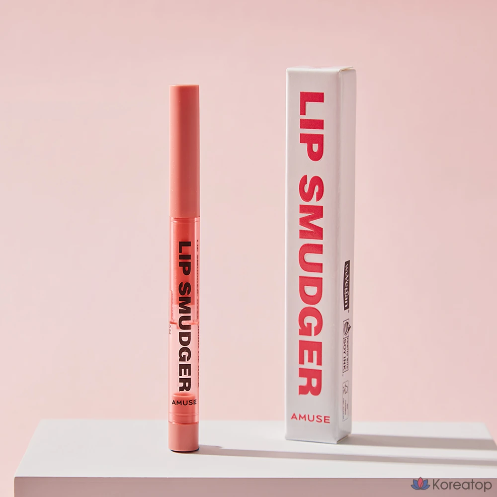 Губная помада AMUSE Lip Smudger, 1 шт., оттенок 02 Rose, фото 2