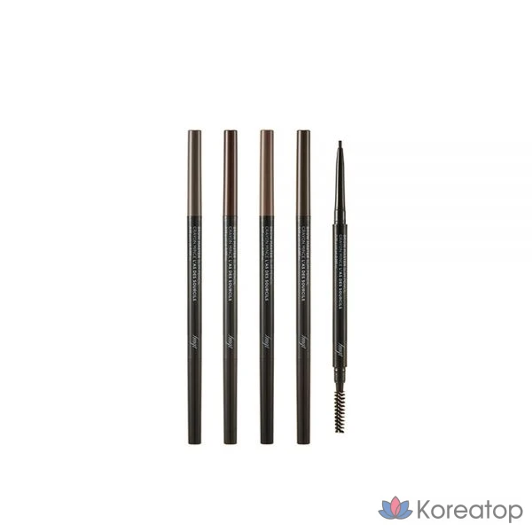 Карандаш для бровей The Face Shop FMGT Brow Master Slim Pencil 0.05g 840081, 1 шт.