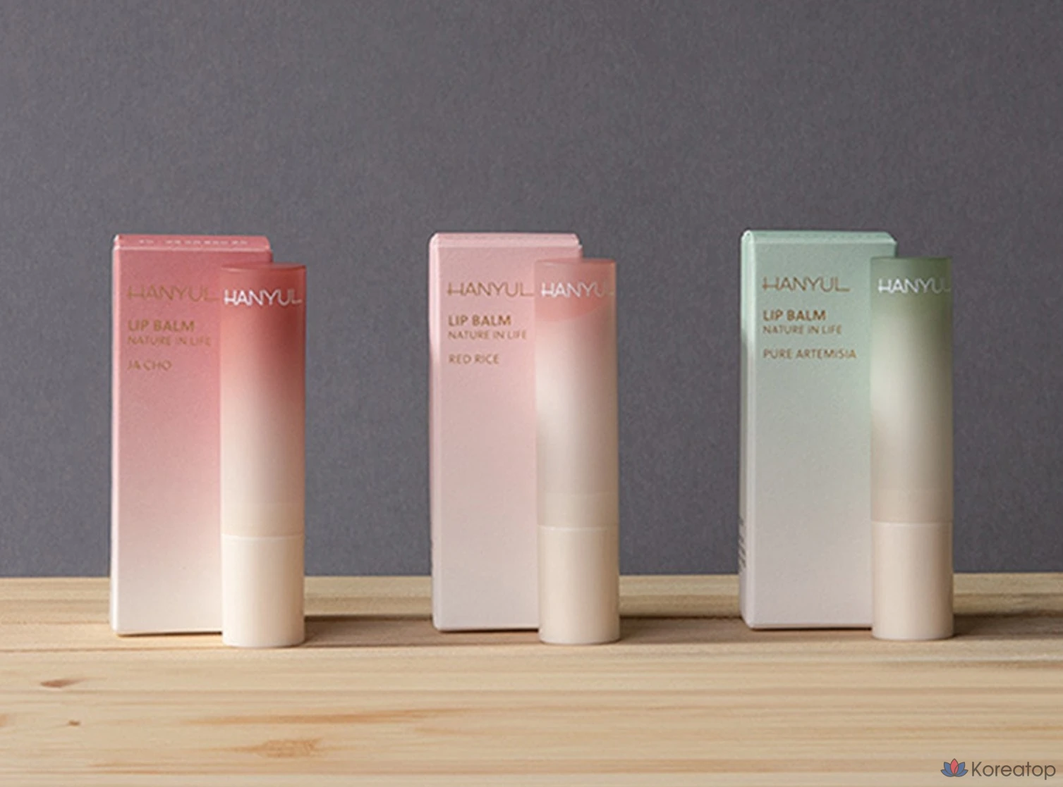 Бальзам для губ HANYUL Nature-inspired Lip Balm, № 3 Young Artemisia, 3,2 г, 1 шт., фото 3