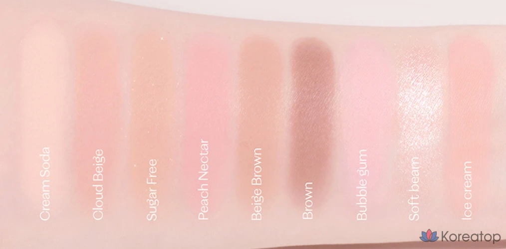 Палетка теней Etude House My Little Palette, оттенок 05 Boa Ah Ah Let's Go, 7.4 г, 1 шт., фото 5