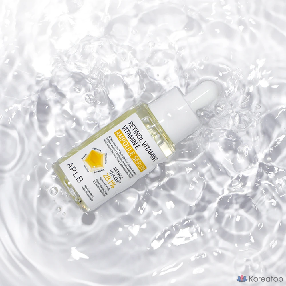 Ампульная сыворотка APLB Retinol Vitamin C Vitamin E Ampoule Serum, 40 мл, 1 шт.