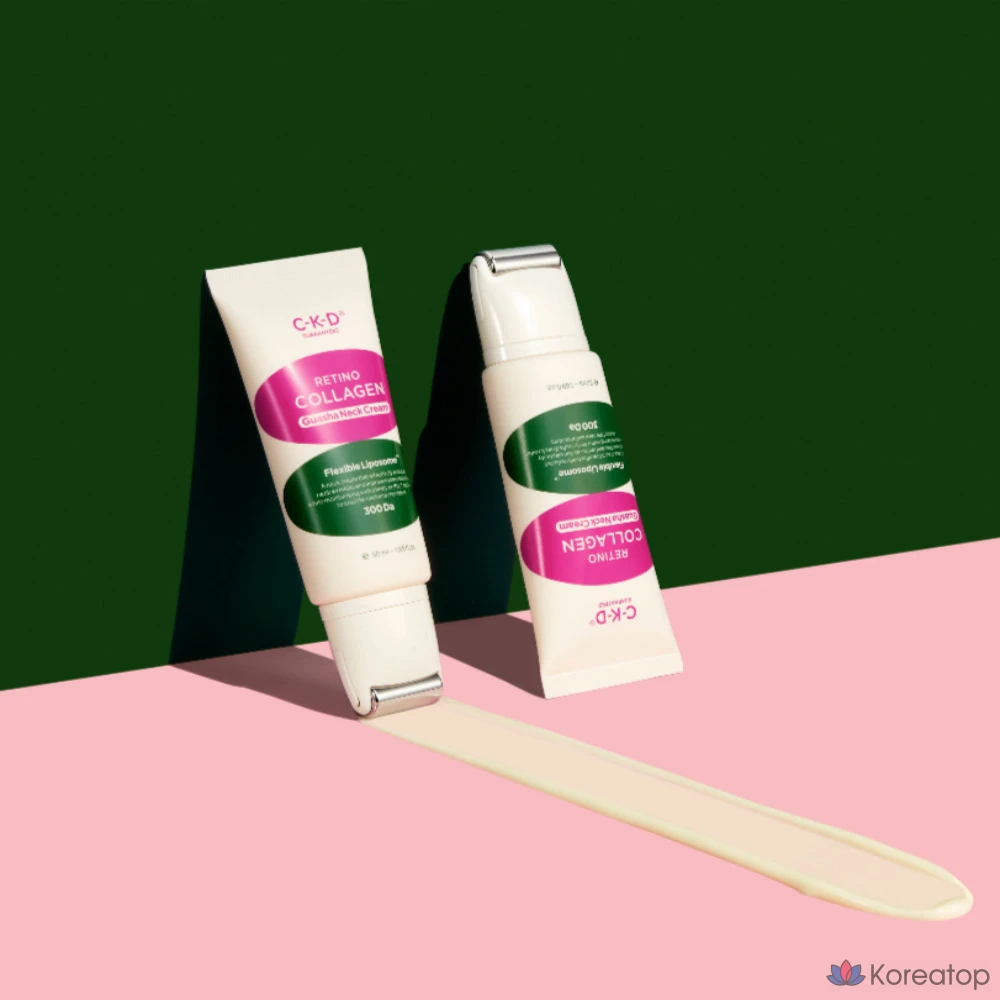 Крем от морщин на шее CKD Retino Collagen Guasha, 50 г, 50 мл, 1 шт.