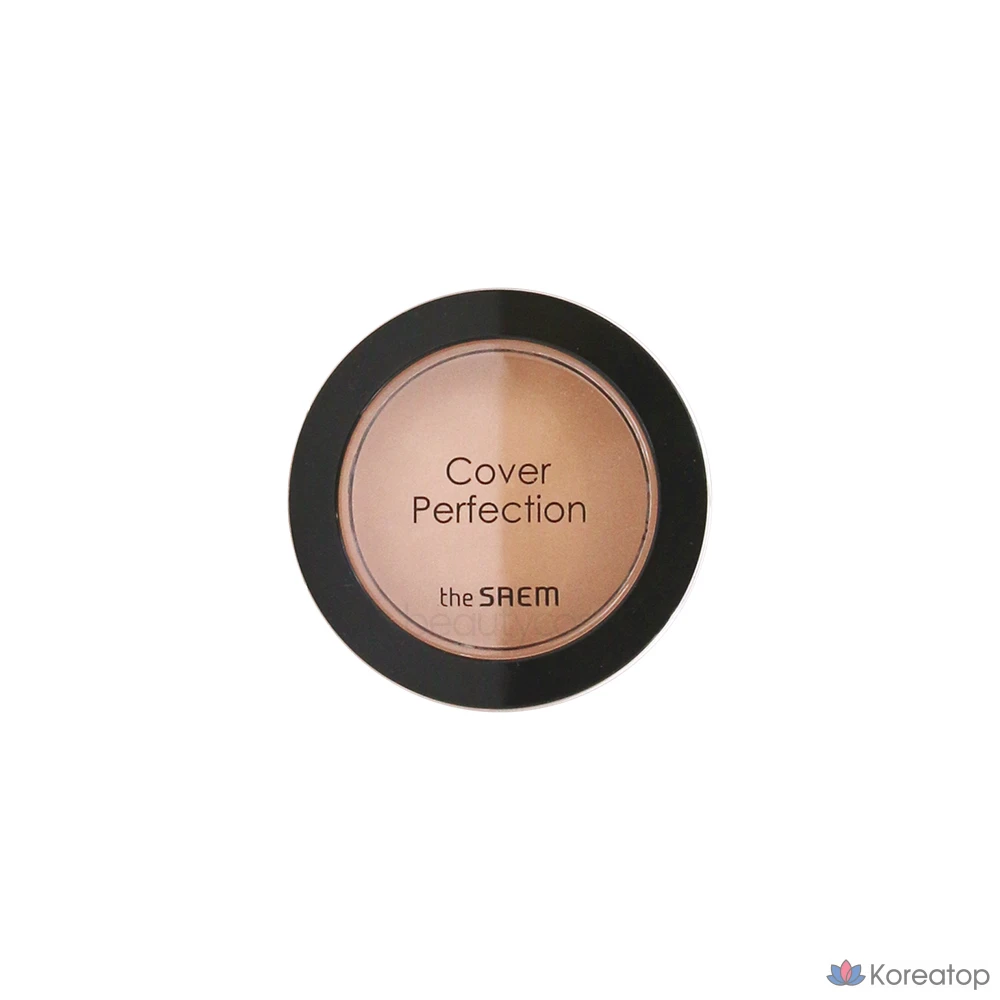 Консилер The Saem Cover Perfection Pot, 6 г, 01. Прозрачно-бежевый, 1 шт., фото 2