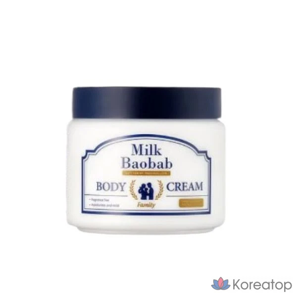 Крем для тела Milk Baobab Family без запаха, 500 г x 1