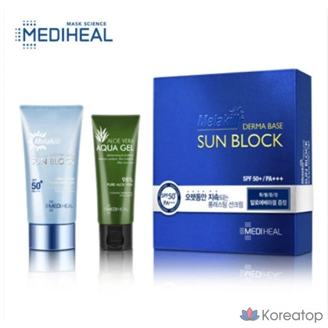 Mediheal Melakil Derma Base солнцезащитный крем для загара, 1 шт., 60 мл