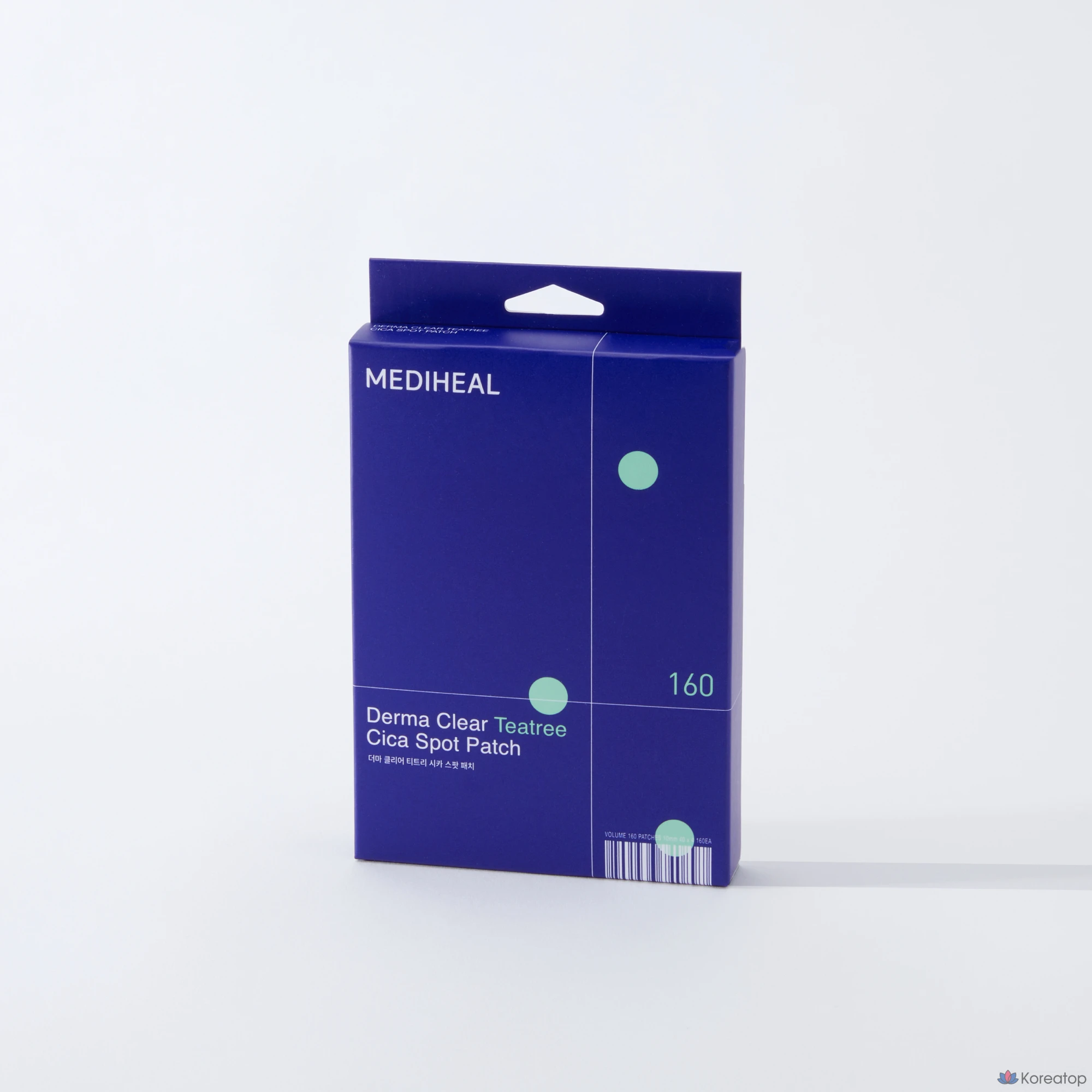 Пластыри Mediheal Derma Clear Tea Tree Cica Spot Patch, 160 листов, 1 упаковка.