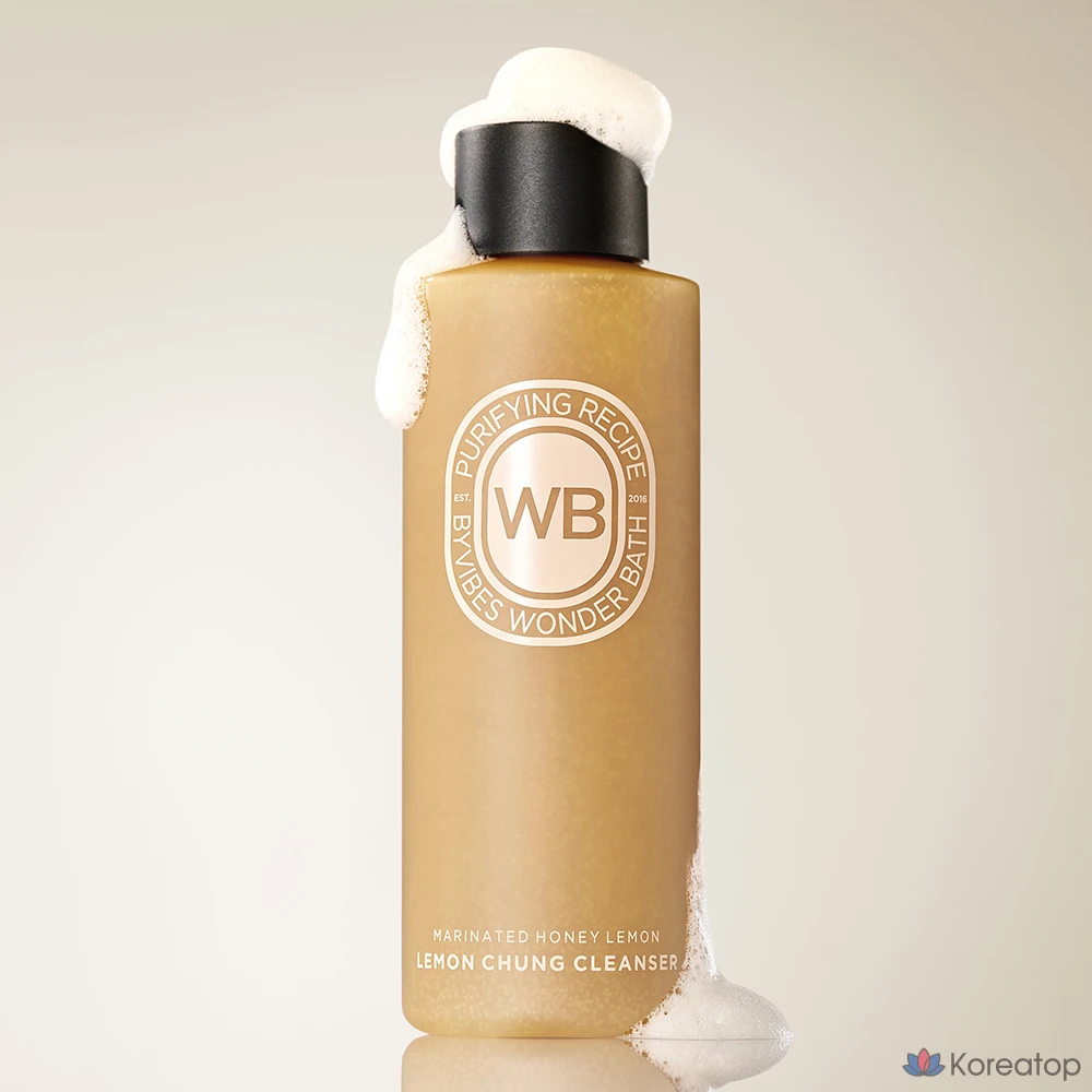 Очищающая пенка для лица Wonder Bath Lemon Cheong Bubble Pack Cleanser, 200 мл, 1 шт.