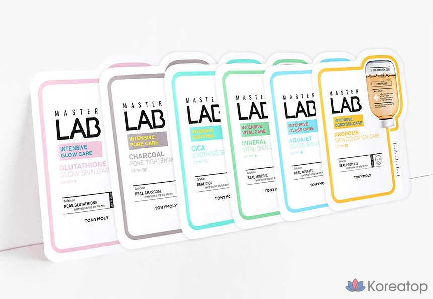 Минеральная маска для лица Tony Moly Master Lab, 19 г, 1 упаковка, 5 штук., фото 6