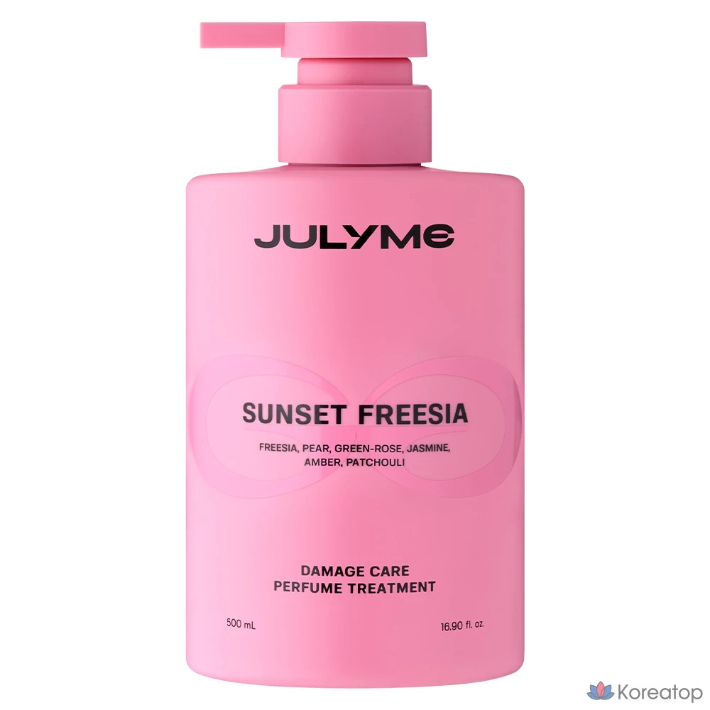 Jul7ME Daily Repair Protein Perfume Damaged Hair Treatment Sunset Freesia Scent, 1 шт., 500 мл