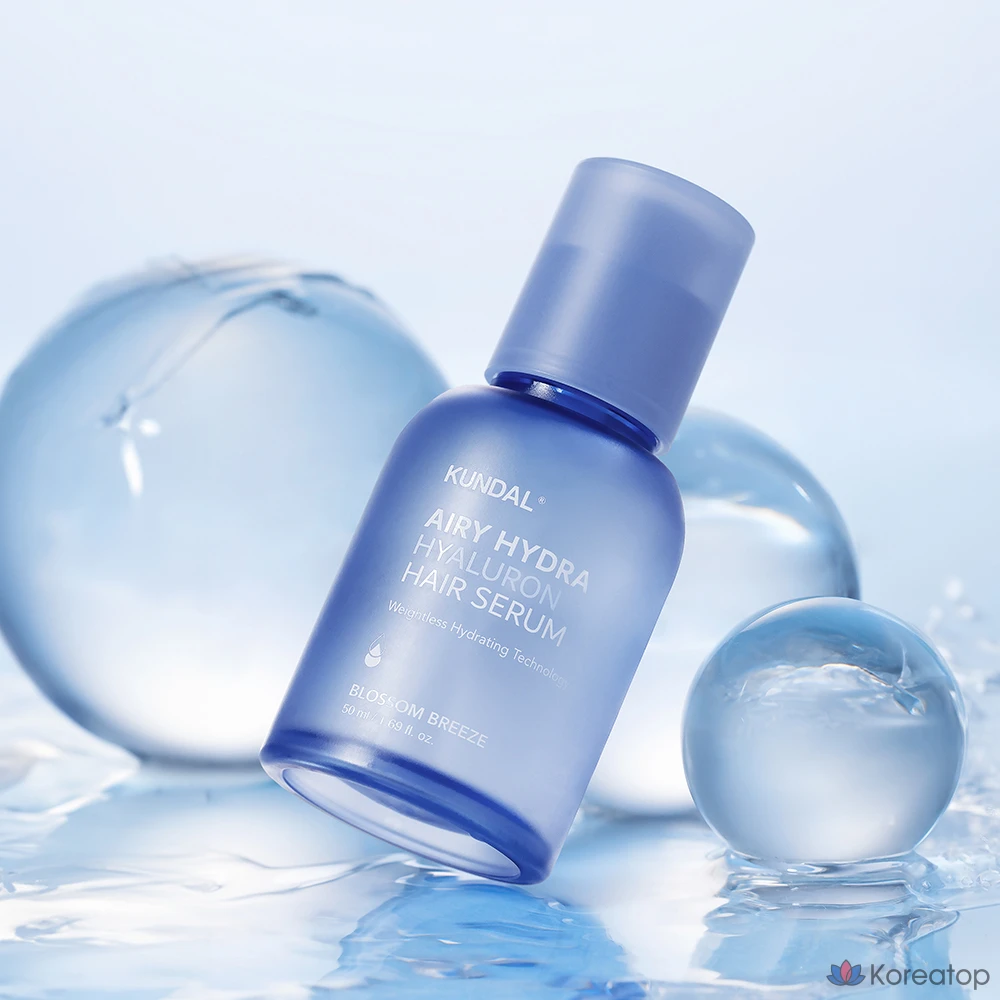 Kundal Hyaluronic Airy Hydra Сыворотка для волос, 50 мл, 1 шт.