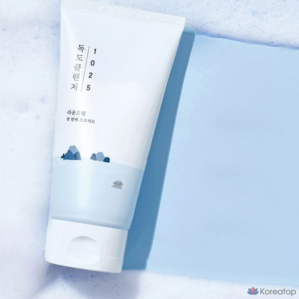 Очищающая пенка для лица Round Lab 1025 Dokdo, 150 мл, 1 шт.