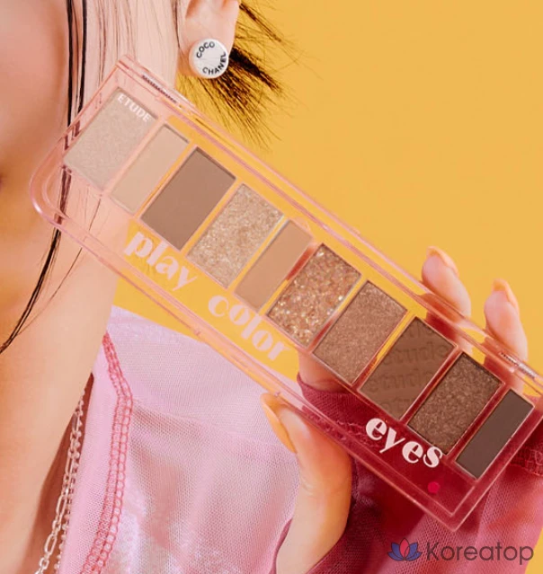 Тени для век Etude House Play Color Eyes Shadow, оттенок Charisma Warm Top, 1 шт., фото 3