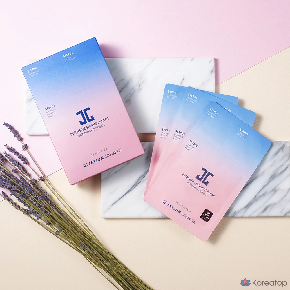 Набор интенсивных сияющих масок для лица Jayjun, 10 штук, 1 упаковка.