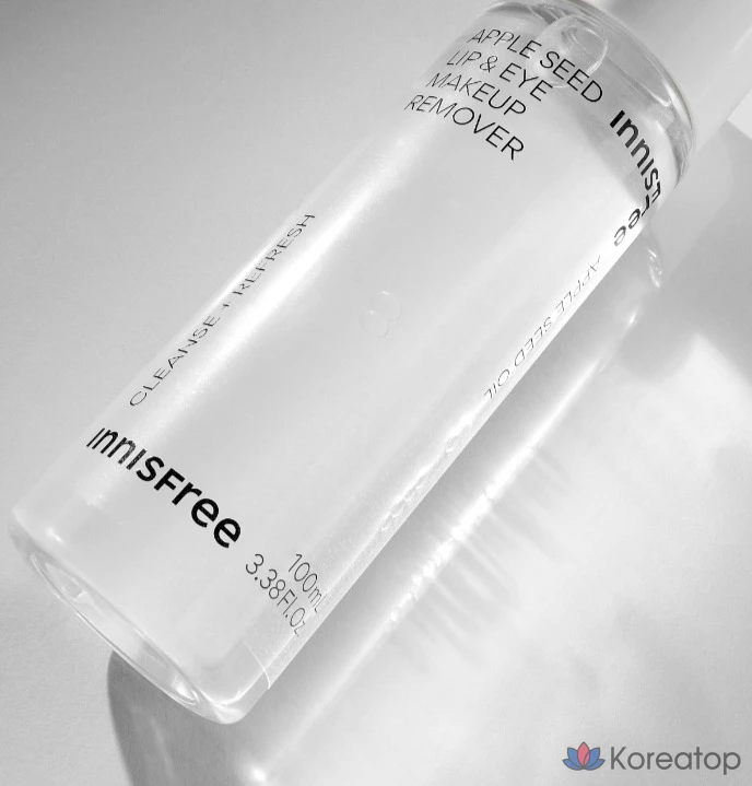 Средство для снятия макияжа с губ и глаз Innisfree со вкусом яблочных косточек, 100 мл, 1 шт.