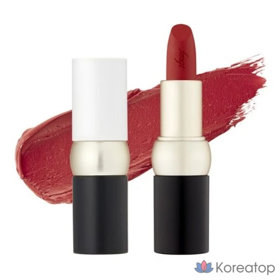 Бархатная помада The Face Shop FMGT, 1 шт., цвет «кирпичный чили»