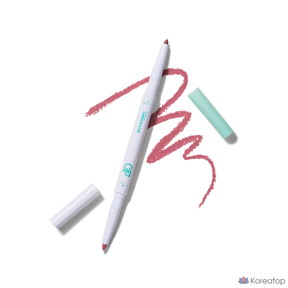 Карандаш для губ DEARMAY 2-в-1 Plumpy Lip Liner, 0,36 г, 1 шт., P04 Brickwood, фото 6