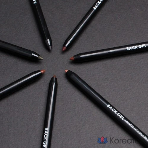 Карандаш для глаз Tony Moly Back Gel Miracle Fit Superproof Pencil Liner, 0.5g, цвет 01, насыщенный черный, 1 шт., фото 4