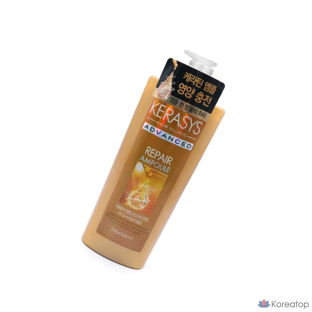 Восстанавливающее средство KeraSys для секущихся кончиков. Питательный уход для сильно поврежденных волос. 600 мл, 1 шт., фото 3