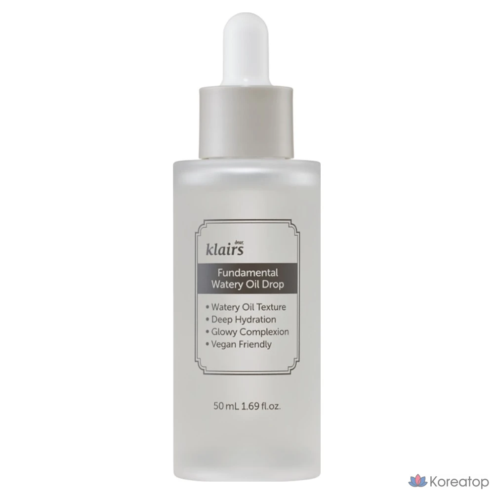 Увлажняющая ампула Dear, Klairs Fundamental Watery Oil Drop, 50 мл, 1 шт.