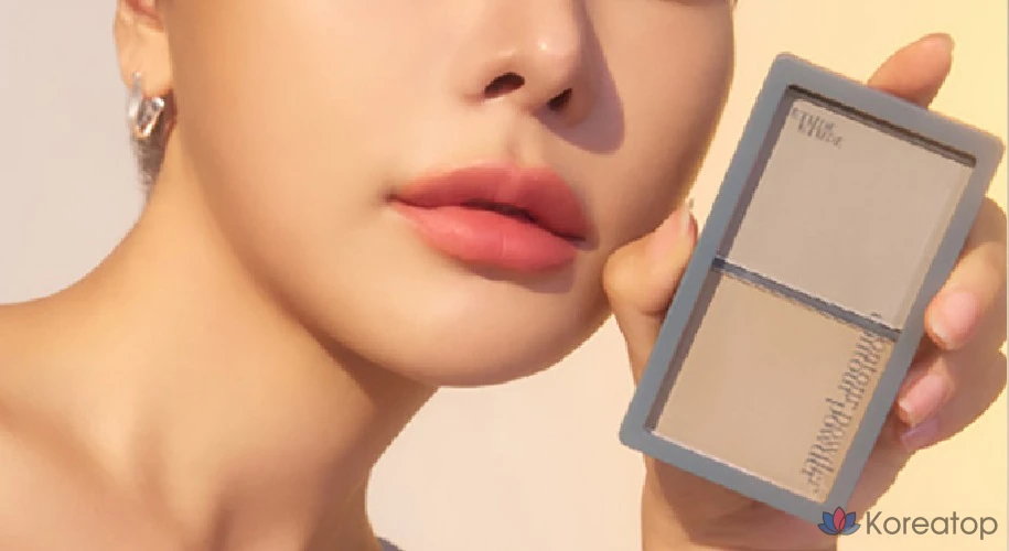 Набор кистей для растушевки теней Etude House Shadow Shading Relighting 5 г (2 вида) + кисть для растушевки подбородка, Light On + Tone &amp; Tone, 1 шт.