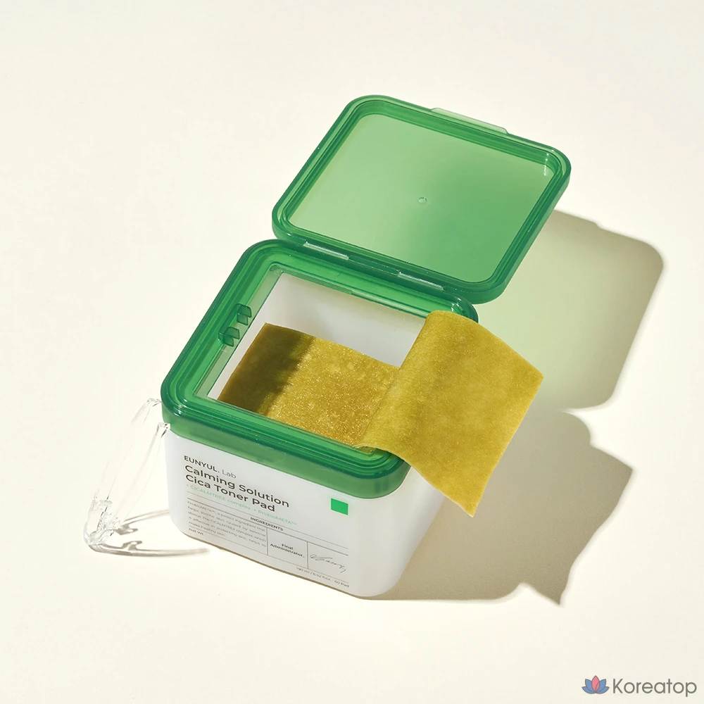 Тонизирующие подушечки Silver Lab Calming Solution Cica, 190 мл, 60 листов, 1 упаковка.