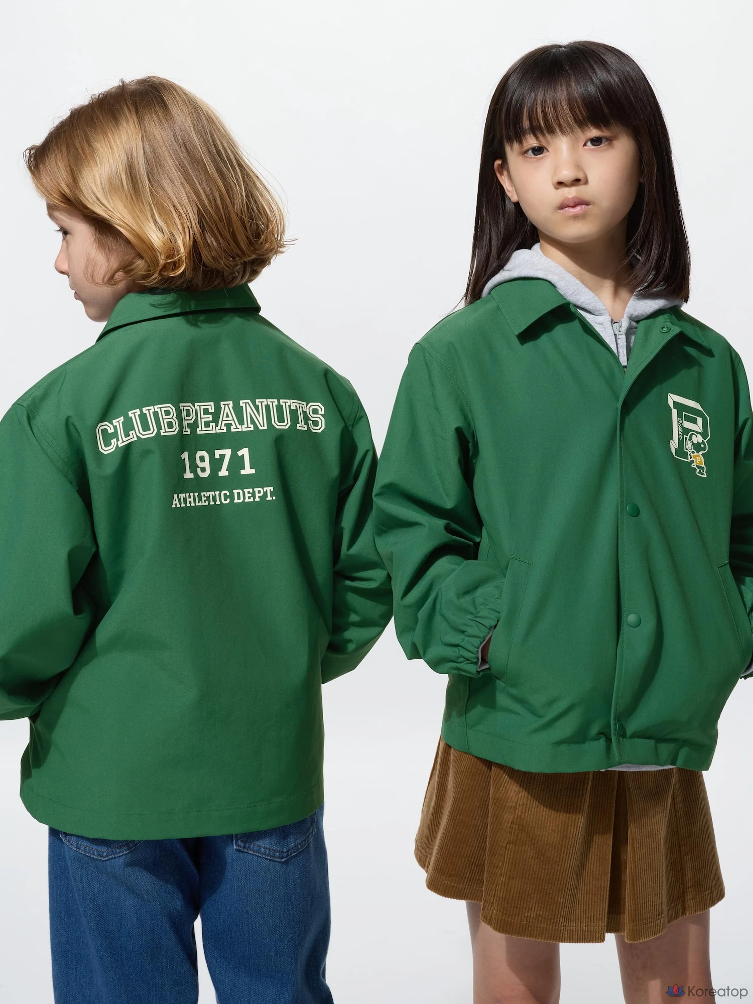 Куртка детская Uniqlo Peanuts Coach Jacket