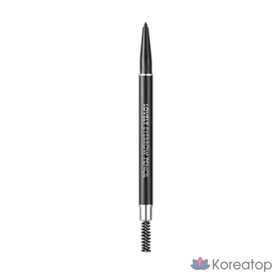 Карандаш для бровей Tony Moly Lovely, 01 ЧЕРНЫЙ, 1 шт.