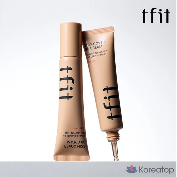 BB-крем Tipit Skin Cover SPF50 для маскировки покраснений, татуировок и несовершенств кожи, водостойкий консилер, 01 Porcelain BC, 30 г, 1 шт.