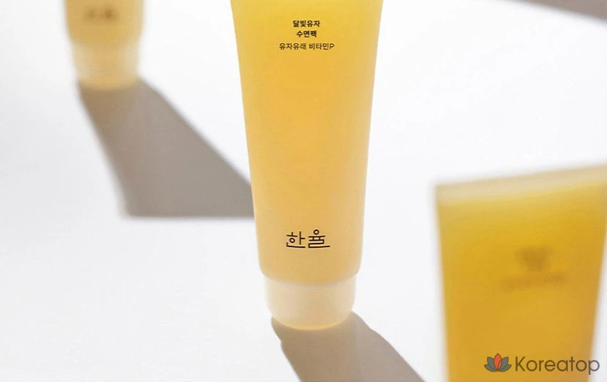 Ночная маска HANYUL Moonlight Yuja, 100 мл, 1 шт., фото 5