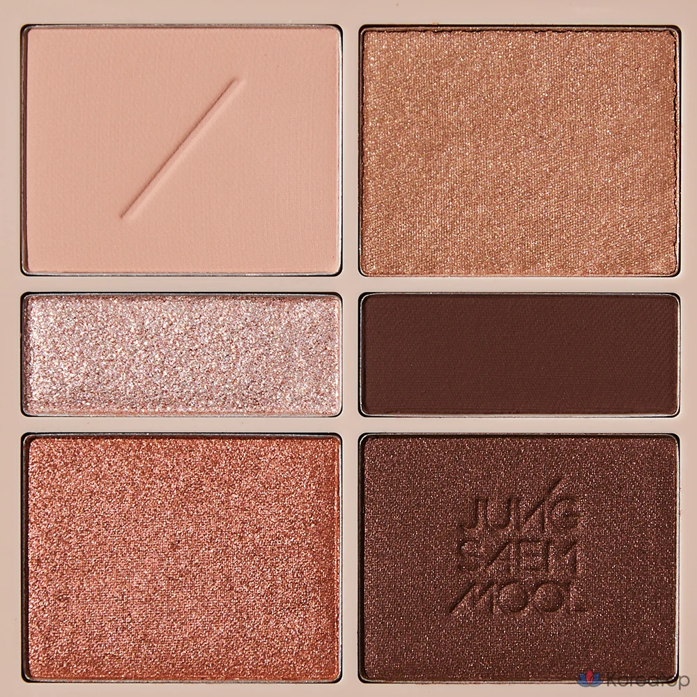 Палетка теней для век Jungsaemmool Artist Eye Palette, оттенок Glam Nude, 1 шт., фото 4