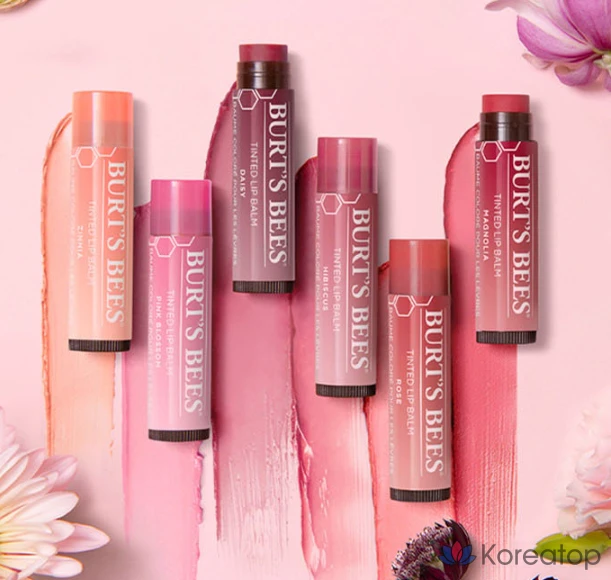 Тонирующий бальзам для губ Butsby, Розовый цветок, 4,25 г, 1 шт, фото 6