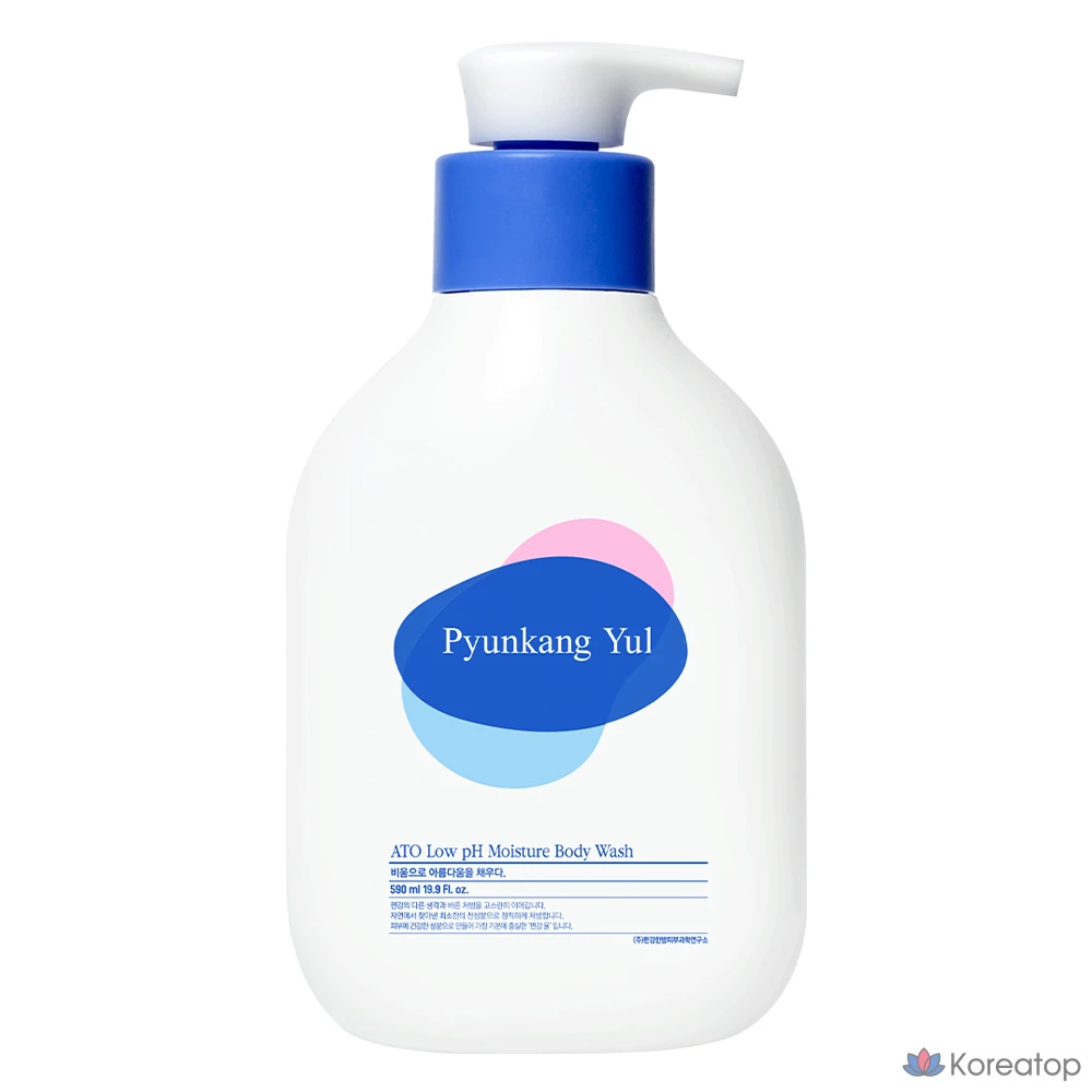 Увлажняющий гель для душа с мягкой кислотностью Pyungangyul Ato, 590 мл, 1 шт.