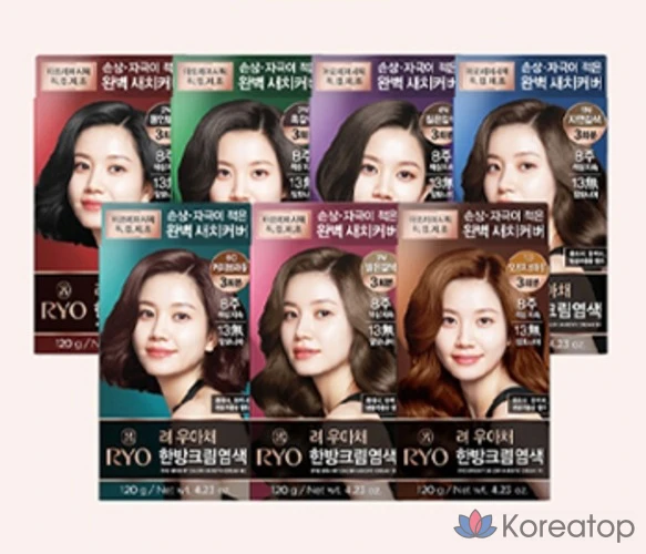 Ryo Ua Chae Cool Satch Cream, 6C кофейно-коричневый, 1 шт.