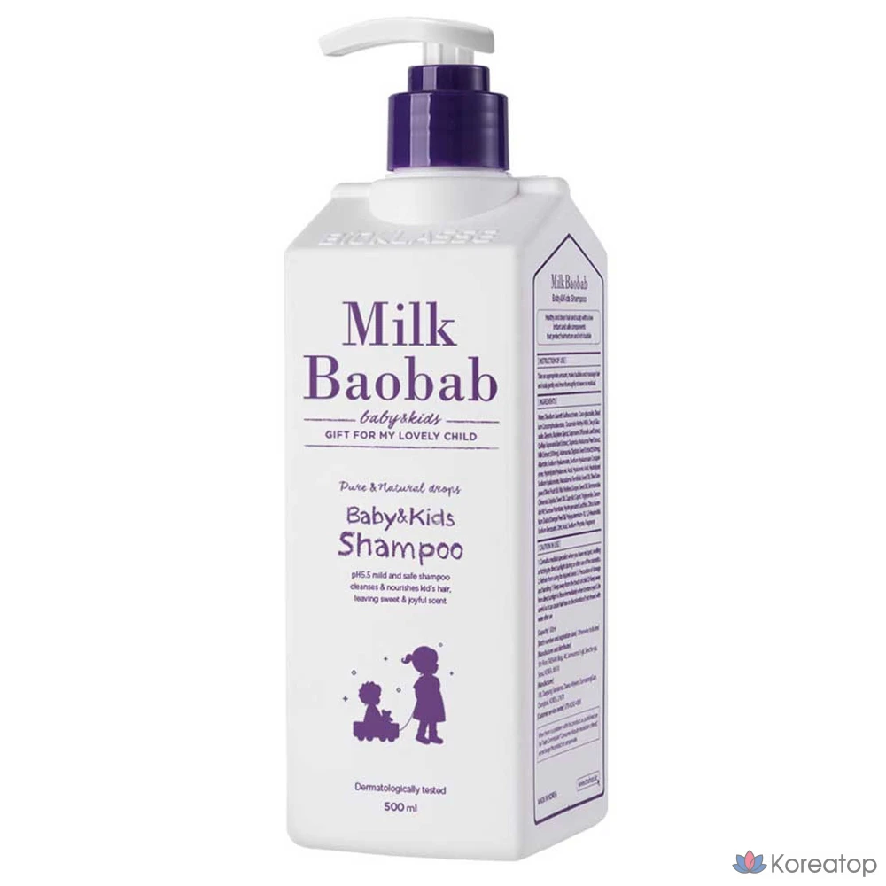 Детский шампунь Milk Baobab, 500 мл, 1 шт.