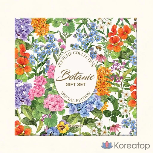 Набор для ухода Elastine Botanic Perfume All Time Hair Body Set, 4 шт., фото 3