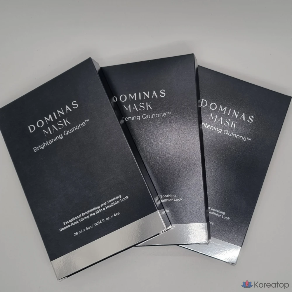 Тканевая маска для лица Dominas Brightening Mask, 12 шт., 1 шт., фото 5