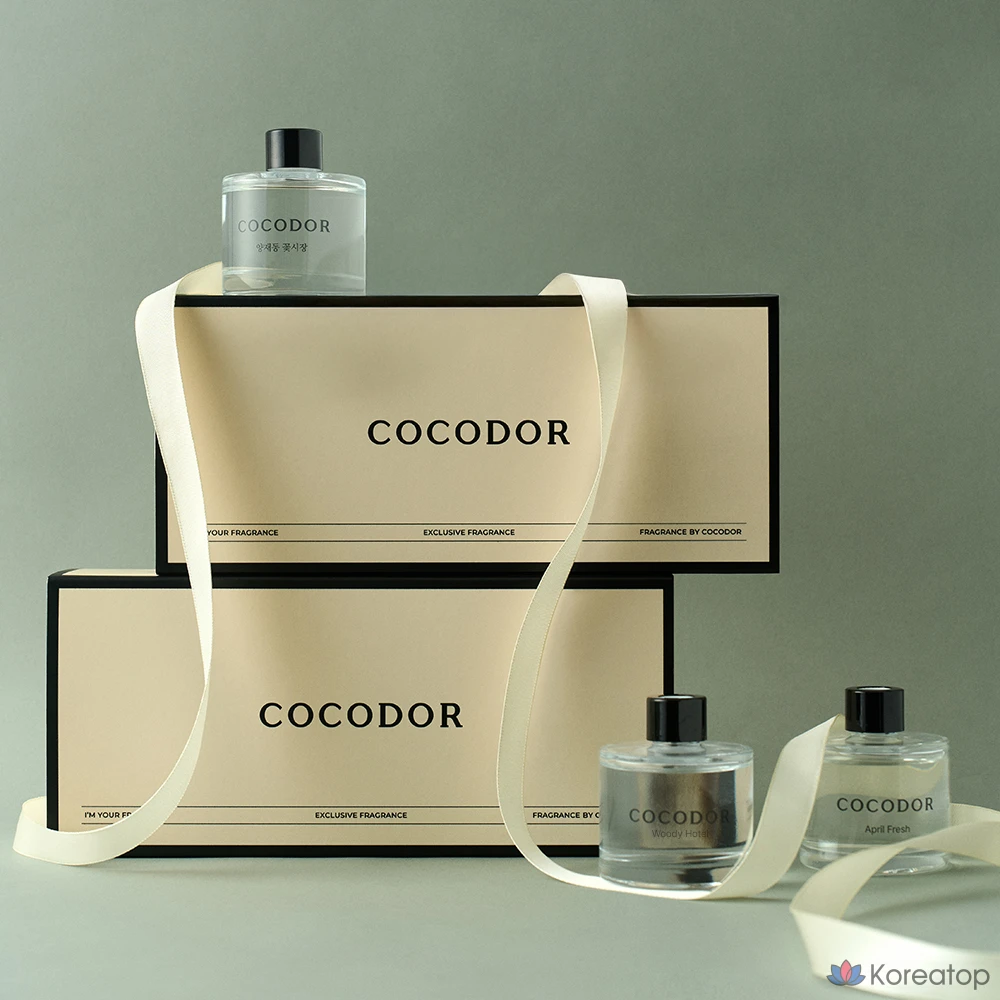 Диффузор для автомобиля Cocodor Signature, Black Cherry, Yangjae Flower Market, Woody Hotel, 50 мл x 3 шт., 1 шт., фото 5