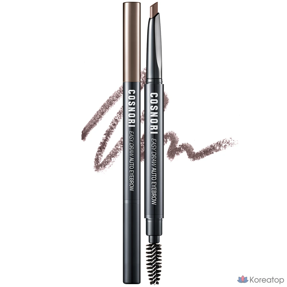 Автоматический карандаш для бровей Cosnori Easy Draw, 0,3 г, цвет 01 Brownie, 1 шт.