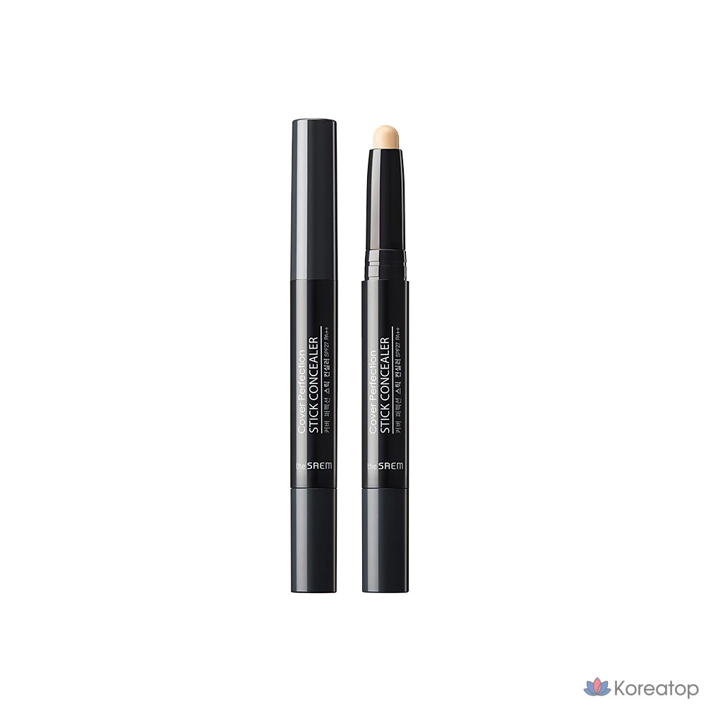 Консилер The Saem Cover Perfection Stick Concealer, оттенок Rich Beige, 1.5 г, 1 шт.